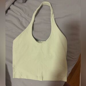 NWOT GREEN HALTER ALIGN TANK